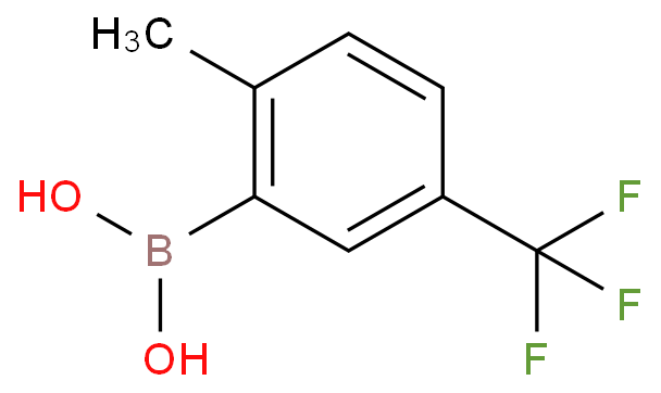 2-甲基-5-三氟甲基苯硼酸 产品图片