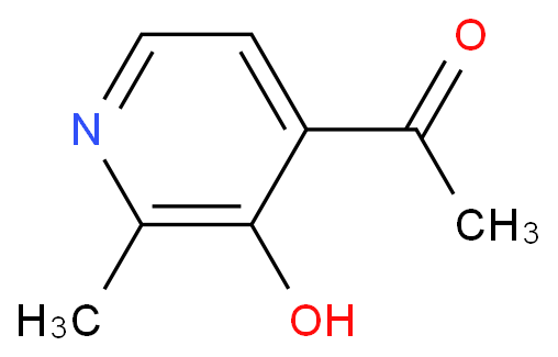 Ethanone, 1-(3-hydroxy-2-methyl-4-pyridinyl)- (9CI)