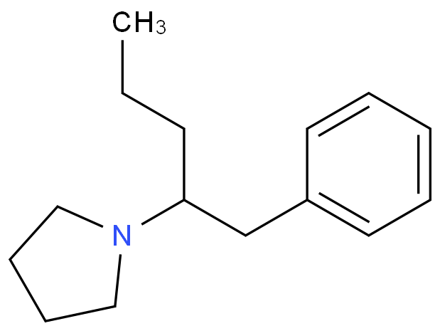 1-Phenyl-2-N-pyrrolidinopentane hydrochloride  