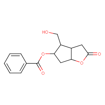 (3AS,4R,5S,6AR)-5-(BENZOYLOXY)HEXAHYDRO-4-(HYDROXYMETHYL)-2H-CYCLOPENTA[B]FURAN-2-ONE