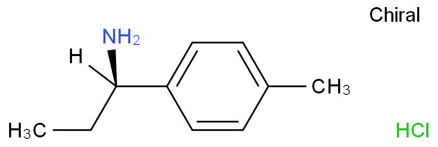 (R)-1-对甲苯丙烷-1-胺盐酸盐 CAS号:856646-02-1科研及生产专用 高校及研究所支持货到付款