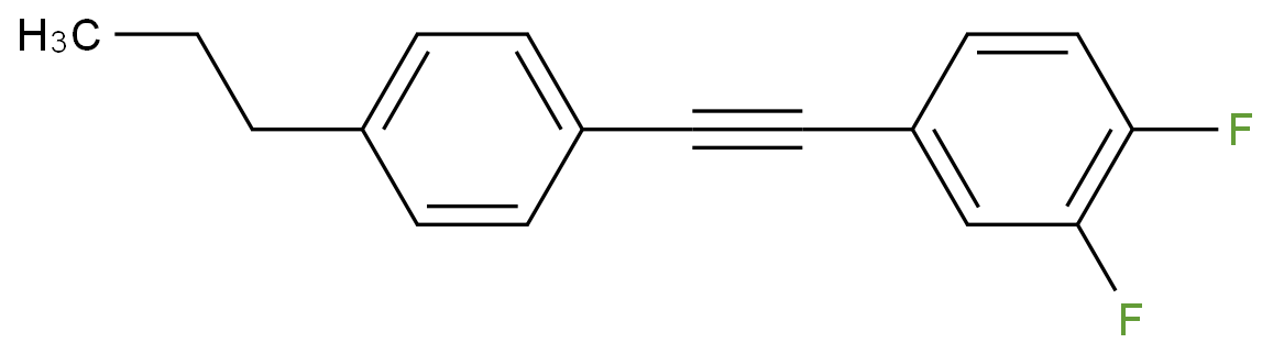 1,2-二氟-4-((4-丙基苯基)乙炔基)苯CAS145698-43-7；（优势产品常备库存，质量保证）