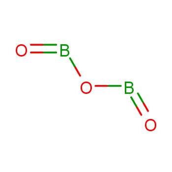 1303-86-2 三氧化二硼 结构式图片
