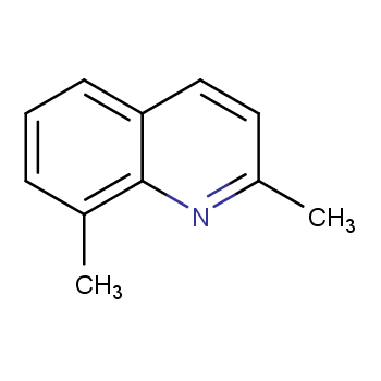 2,8-Dimethylquinoline，  