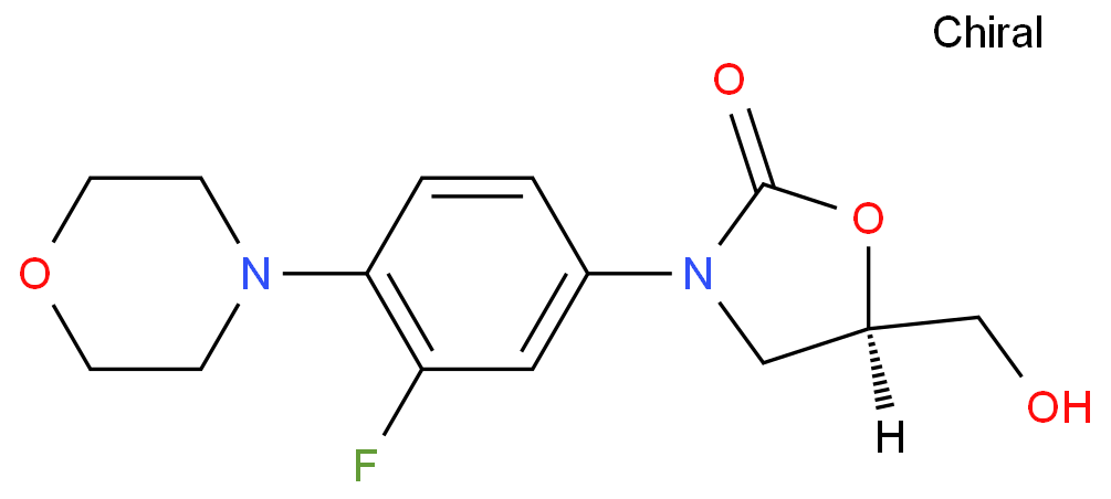 (5R)-3-[3-氟-4-(4-吗啡啉基)苯基]-5-羟甲基-2-恶唑烷酮