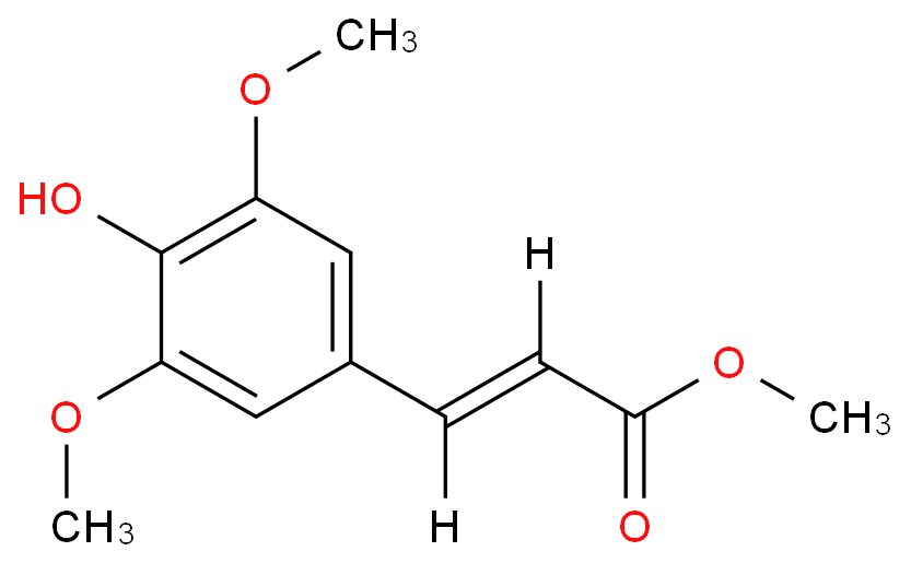 3-(4-羟基-3,5-二甲氧基苯基)丙烯酸甲酯CAS:20733-94-2