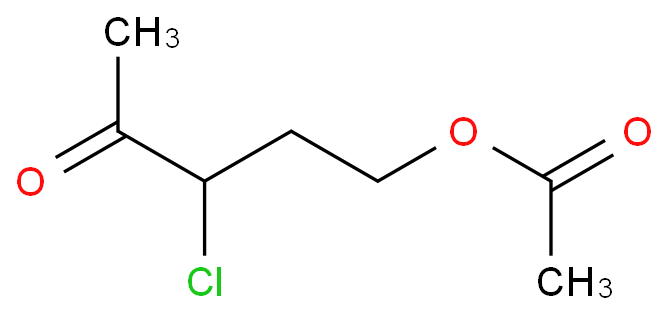 (3-chloro-4-oxopentyl) acetate