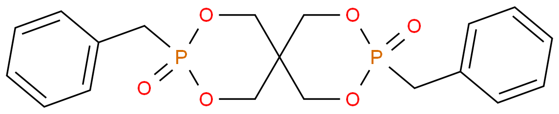 2,4,8,10-Tetraoxa-3,9-diphosphaspiro[5.5]undecane,3,9-bis(phenylmethyl)-, 3,9-dioxide  