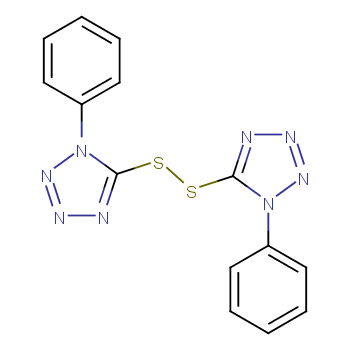 1-phenyl-5-[(1-phenyltetrazol-5-yl)disulfanyl]tetrazole
