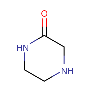 2-哌嗪酮化学结构式