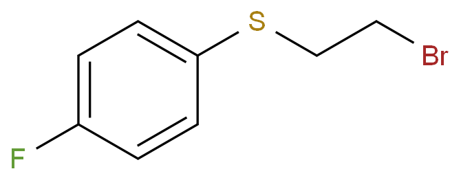 (2-溴乙基)(4-氟苯基)硫烷CAS:339363-85-8