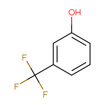 3-Trifluoromethylphenol structure