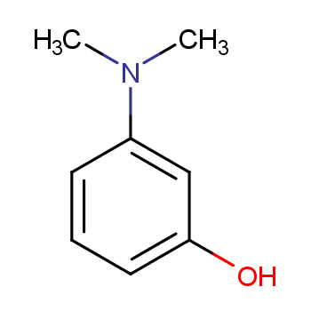 3-(二甲氨基)苯酚化学结构式