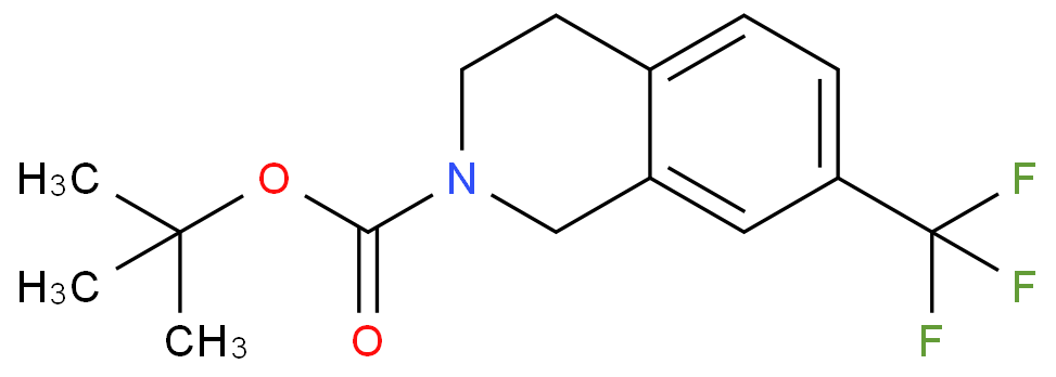 N-BOC-7-三氟甲基-1,2,3,4-四氢异喹啉 CAS号:1257855-77-8科研及生产专用 高校及研究所支持货到付款