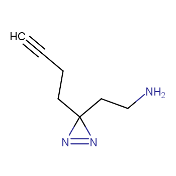 3-(but-3-ynyl)-3-(2-aminoethyl)-3H-diazirine