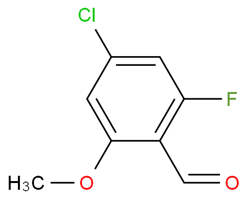 4-氯-2-氟-6-甲氧基苯甲醛 CAS号:1158916-85-8 科研产品 现货供应 高校及研究所 先发后付