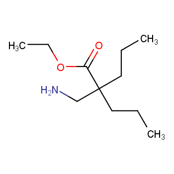 ethyl 2-(aminomethyl)-2-propylpentanoate