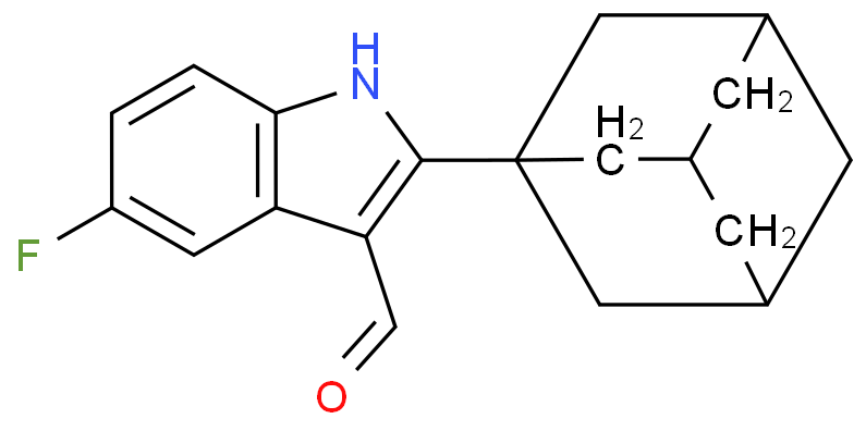 2-(1-ADAMANTYL)-5-FLUORO-1H-INDOLE-3-CARBALDEHYDE