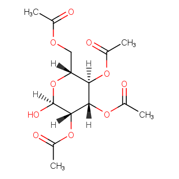 [Perfemiker](2R,3R,4S,5S,6S)-2-(乙酰氧基甲基)-6-羟基四氢-2H-吡喃-3,4,5-三基三乙酸酯,97%