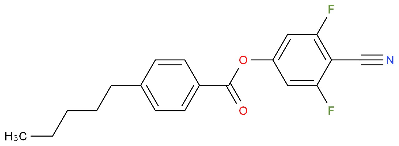 4-氰基3,5-二氟苯基4-戊基苯甲酸酯 CAS号:123843-69-6科研及生产专用 高校及研究所支持货到付款