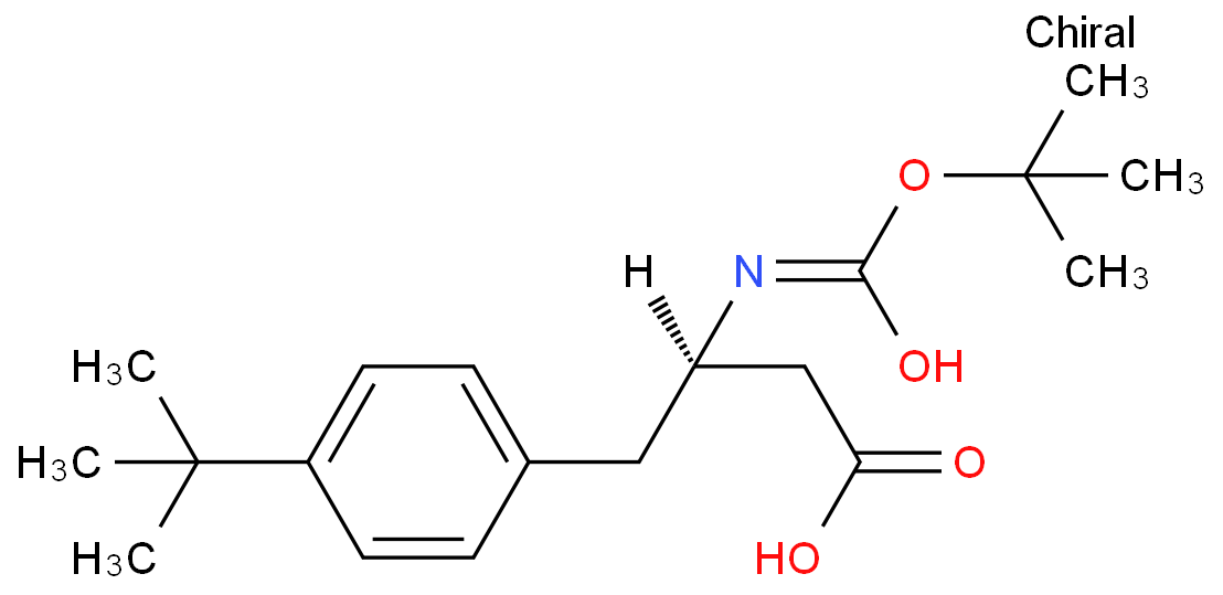 N-叔丁氧羰基-(R)-3-氨基-4-(4-叔丁基苯基)丁酸