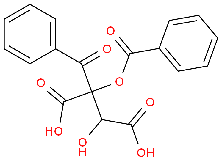 二苯甲酰酒石酸化学结构式