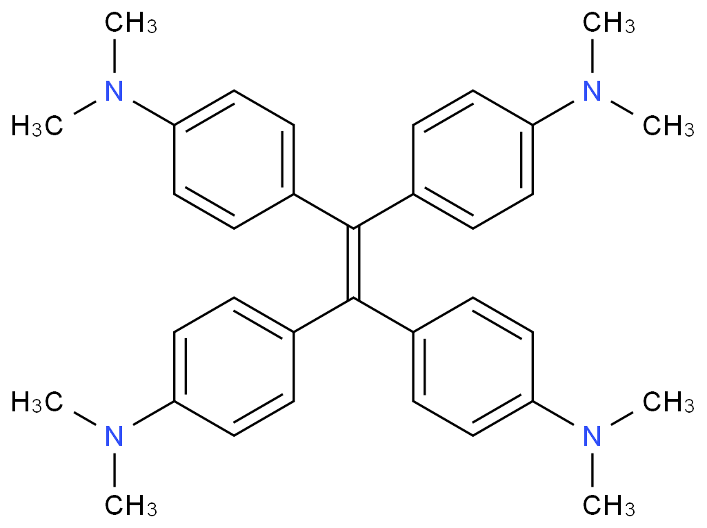 科研用 4,4',4'',4'''-(乙烯-1,1,2,2-四基)四(N,N-二甲基苯胺) CAS号:1261-86-5 现货供应 高校研究所先发后付