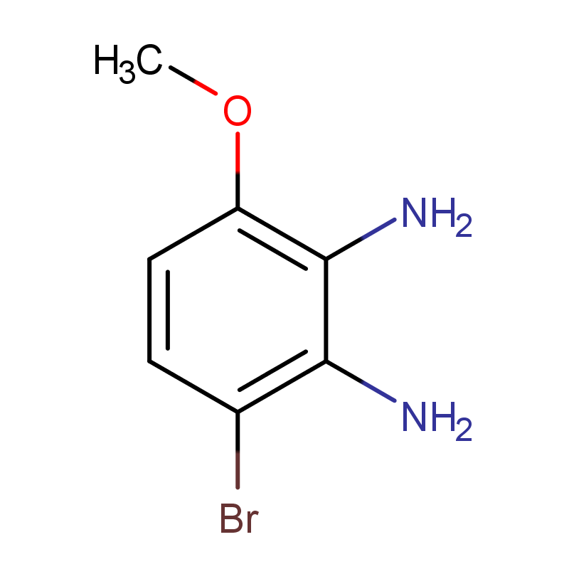 3-溴-6-甲氧基苯-1,2-二胺 CAS号:860465-93-6科研及生产专用 高校及研究所支持货到付款