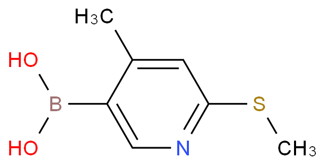4-methyl-2-(methylthio)-5-pyridylboronic acid