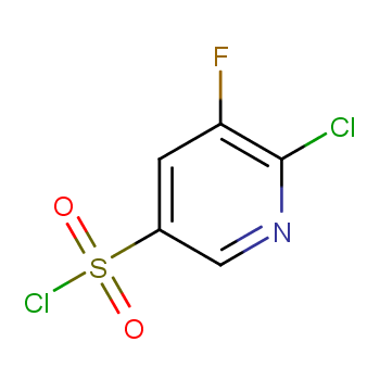 6-氯-5-氟吡啶-3-磺酰氯CAS号1261737-06-7；（科研试剂/现货供应，质量保证）