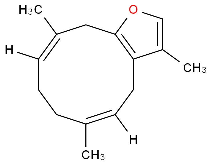 异莪术呋喃二烯价格, Isofuranodiene对照品, CAS号:57566-47-9