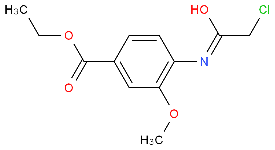 ethyl 4-(2-chloroacetamido)-3-methoxybenzoate  