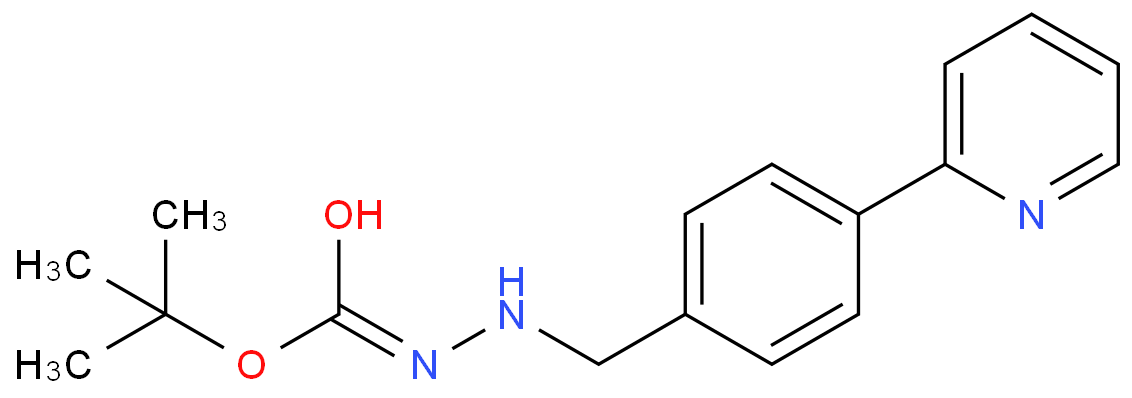 Tert-Butyl 2-(4-(pyridin-2-yl)benzyl)hydrazinecarboxylate