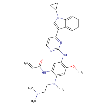 阿美替尼化学结构式