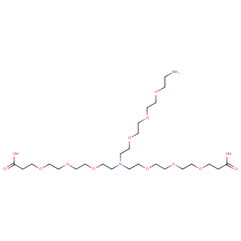 N-(Amino-PEG3)-N-Bis(PEG3-Acid)