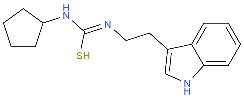 1-Cyclopentyl-3-[2-(1H-indol-3-yl)ethyl]thiourea