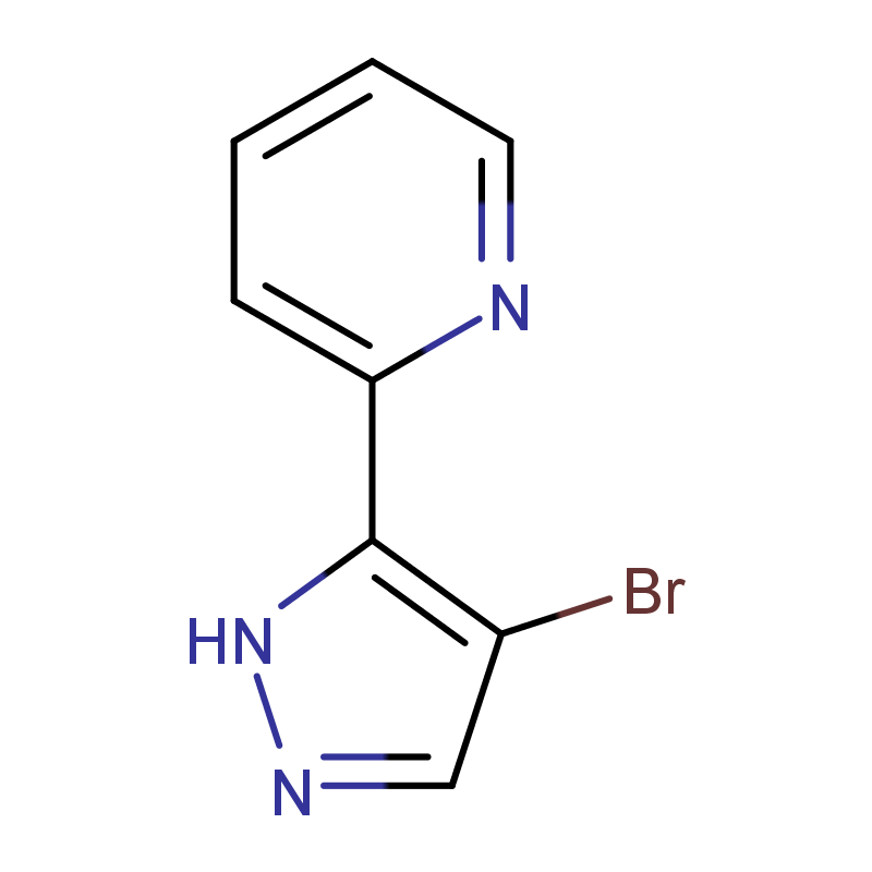 2-(4-溴-1H-吡唑-3-基)吡啶 CAS号:166196-52-7科研及生产专用 高校及研究所支持货到付款