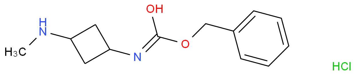 ((1S,3S)-3-(甲基氨基)环丁基)氨基甲酸苄酯盐酸盐 2204290-99-1