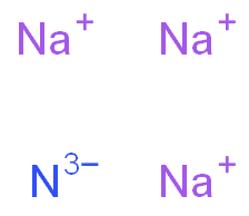 氮化钠化学结构式