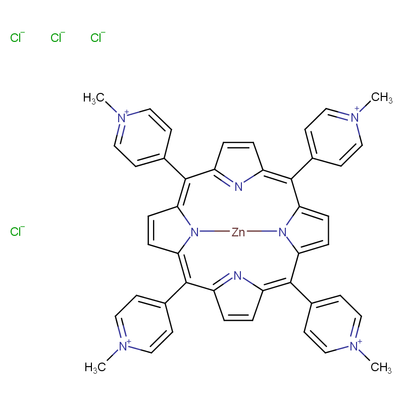 MESO-四(N-甲基-4-吡啶)卟吩四氯化锌 CAS号:28850-44-4科研及生产专用 高校及研究所支持货到付款