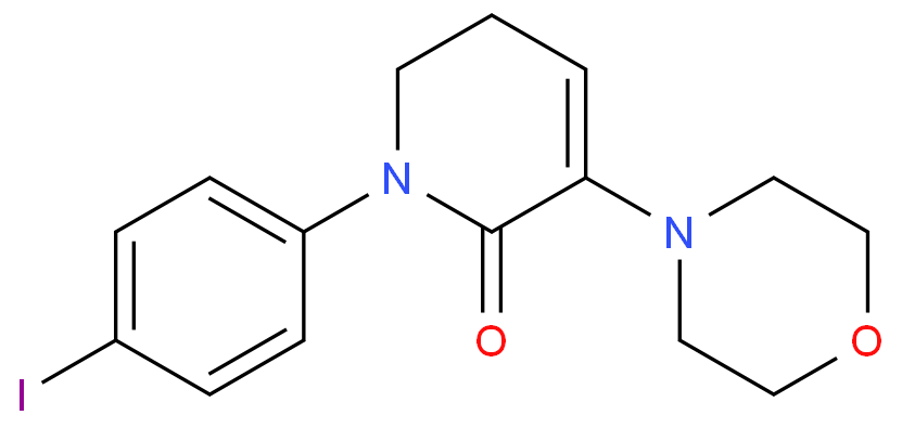 1-(4-iodophenyl)-5-morpholin-4-yl-2,3-dihydropyridin-6-one