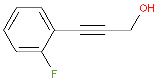 3-(2-氟苯基)-2-丙炔-1-醇 CAS号:208183-93-1 现货优势供应 科研产品