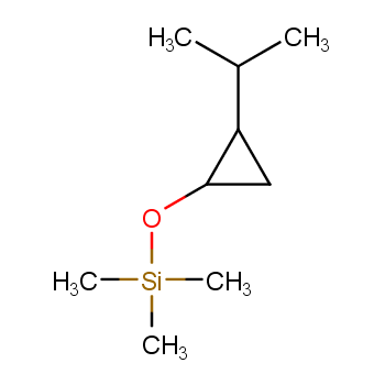 Silane, trimethyl[[2-(1-methylethyl)cyclopropyl]oxy]- (9CI)