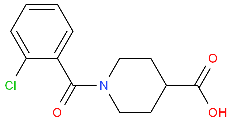 1-(2-氯苯甲酰基)哌啶-4-羧酸 CAS号:352673-16-6科研及生产专用 高校及研究所支持货到付款