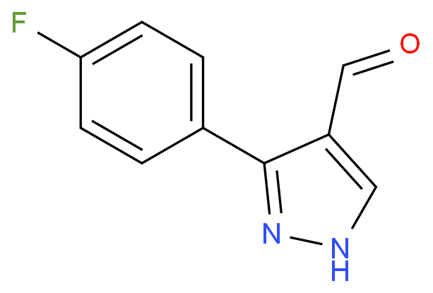 5-(4-fluorophenyl)-1H-pyrazole-4-carbaldehyde