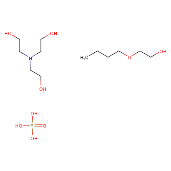 2-[bis(2-hydroxyethyl)amino]ethanol,2-butoxyethanol,phosphoric acid