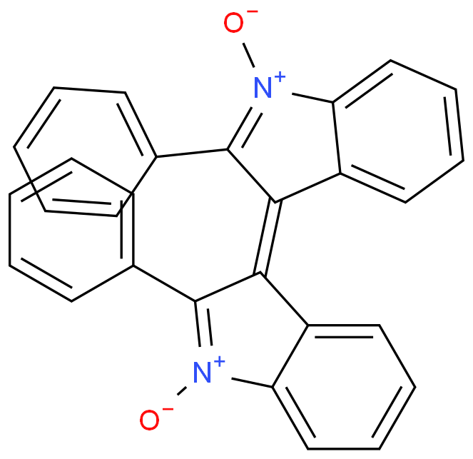 3H-Indole, 3-(1-oxido-2-phenyl-3H-indol-3-ylidene)-2-phenyl-, 1-oxide