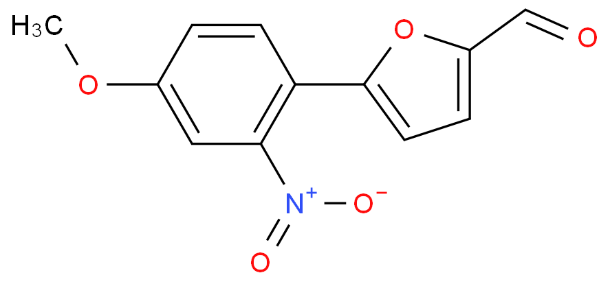 5-(4-METHOXY-2-NITROPHENYL)-2-FURALDEHYDE