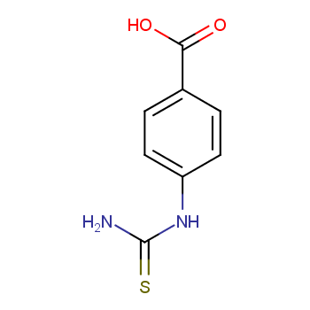 4-(carbamothioylamino)benzoic acid