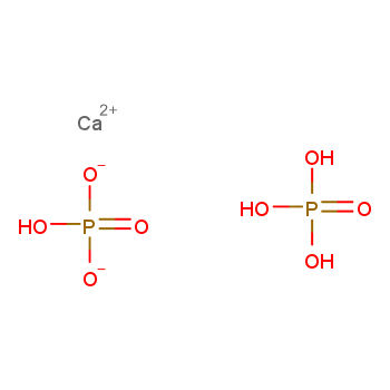Calcium phosphate monobasic; 7758-23-8 structural formula